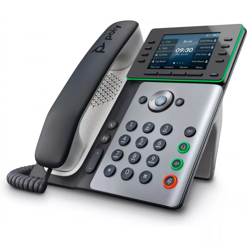 HP Poly Edge E320 IP-puhelin ja PoE-tuki, IPS, 320 x 240 pikseliä, 4:3, HTTPS, ENERGY STAR, EAC, RoHS, Federal Communications Commission (FCC), CE, BSMI
