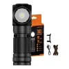 Taskulamppu Superfire TH03 460 lm USB-C ladattava käsivalaisin LED