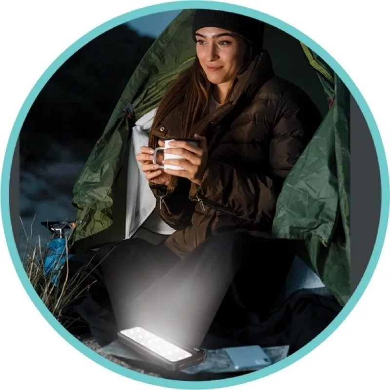 Virtapankki P10 LCDPD 10.000 mAh LAMPE
