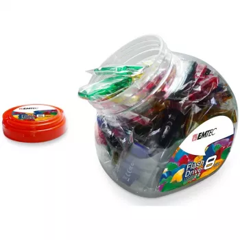 USB-muistitikku Emtec 32 GB USB Type-A C410 Color Mix Candy Jar