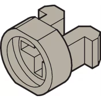 Asennuskulma SCHROFF multipacPRO 21100-464 polyamidi harmaa, 1 kpl