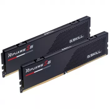 DIMM 64 GB DDR5-6000 (2x 32 GB) Dual-kit, muisti musta, F5-6000J2836G32GX2-RS5K, Ripjaws S5, INTEL XMP
