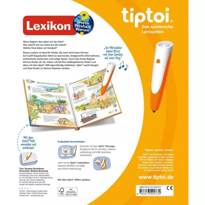 tiptoi Warum? Wie? Was? Lexikon, oppikirja