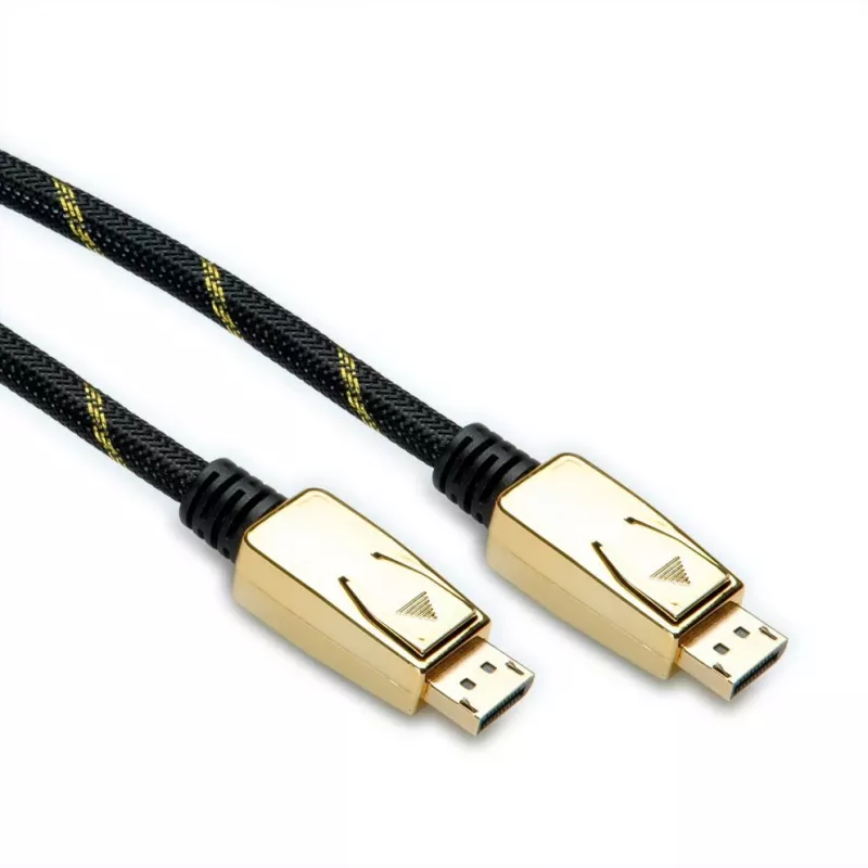 DisplayPort-kaapeli ROLINE 11.04.5922 3 m musta kulta