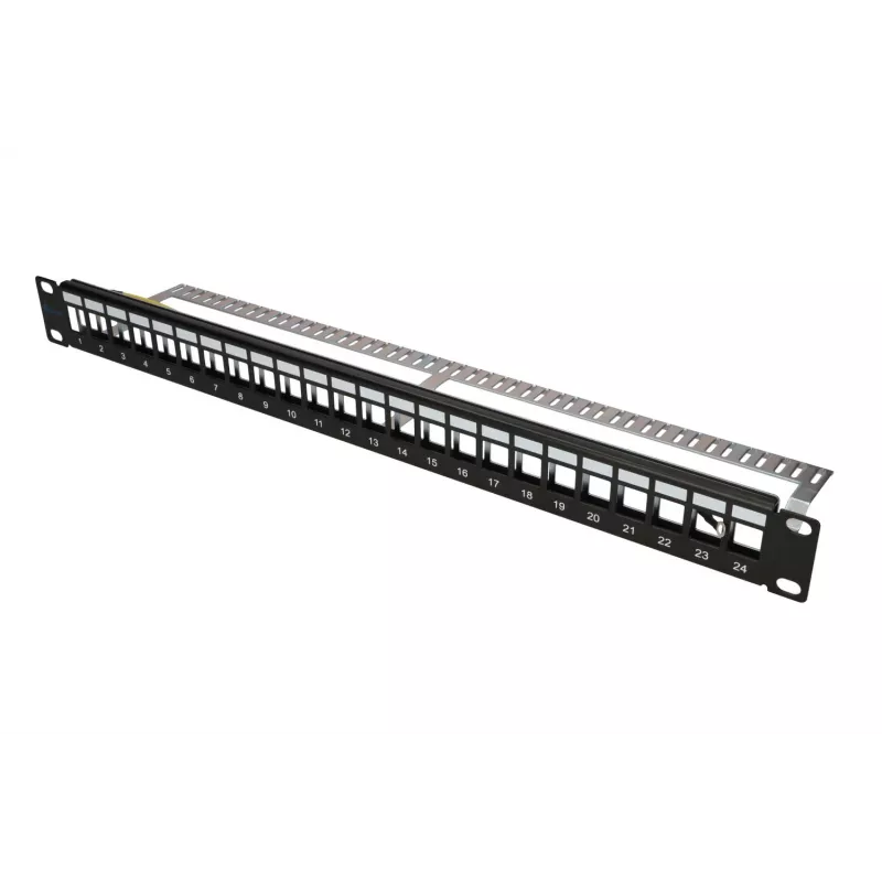 Extralink 24-porttinen STP-patchpaneeli, modulaarinen, 24 porttia