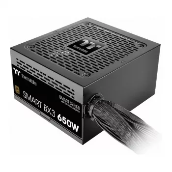 Virtalähde THERMALTAKE 650W Smart BX3 Pro SE – 650W ATX-virtalähde, yksittäinen +12V-kisko, 80 PLUS Bronze