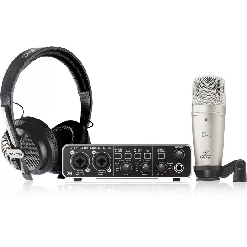 Behringer U-PHORIA STUDIO PRO - kotistudioäänityssarja