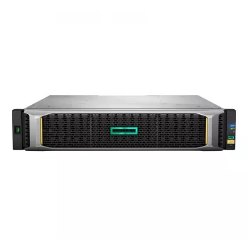 HPE Modular Smart Array 2050 SAS Dual Controller SFF -tallennusjärjestelmä, 24 paikkaa SAS-2, rack-asennettava 2U