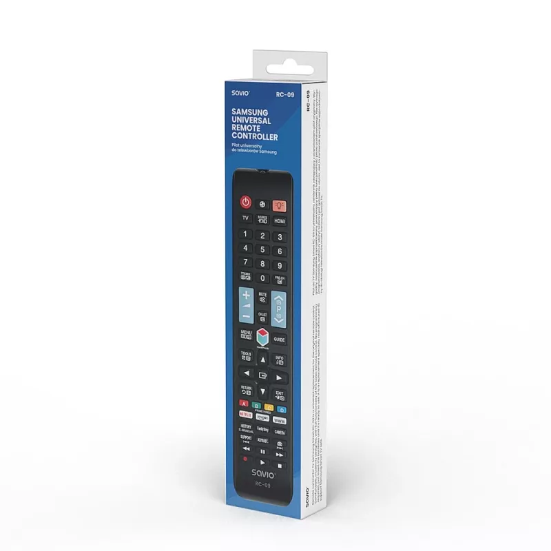 Savio RC-09 infrapunakaukosäädin Smart-TV:lle