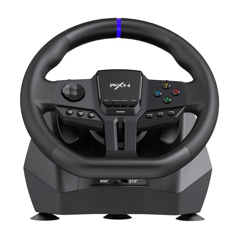 Peliratti PXN PXN-V900 Gen2 säädettävällä herkkyydellä ja värinäpalautteella