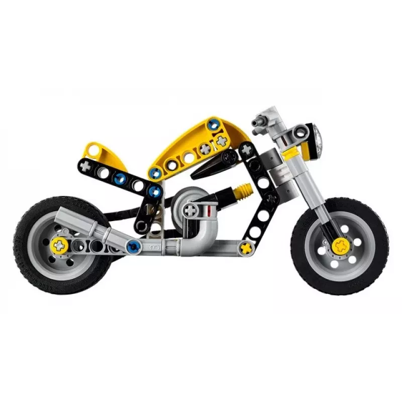 LEGO TECHNIC 42225 Keltainen moottoripyörä