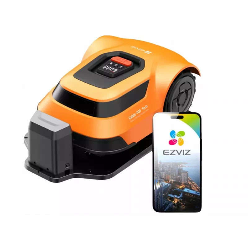 EZVIZ RM600 oranssi ruohonleikkuurobotti