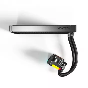 All-in-One-nestecpu-jäähdytin Montech Hyper Flow ARGB 240 mm, musta
