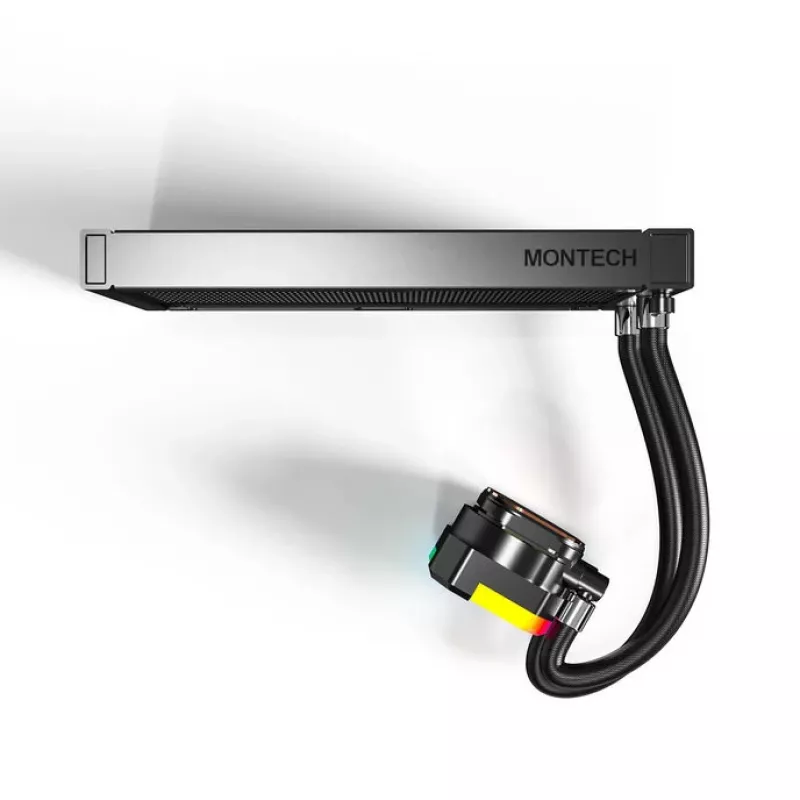 All-in-One-nestecpu-jäähdytin Montech Hyper Flow ARGB 240 mm, musta
