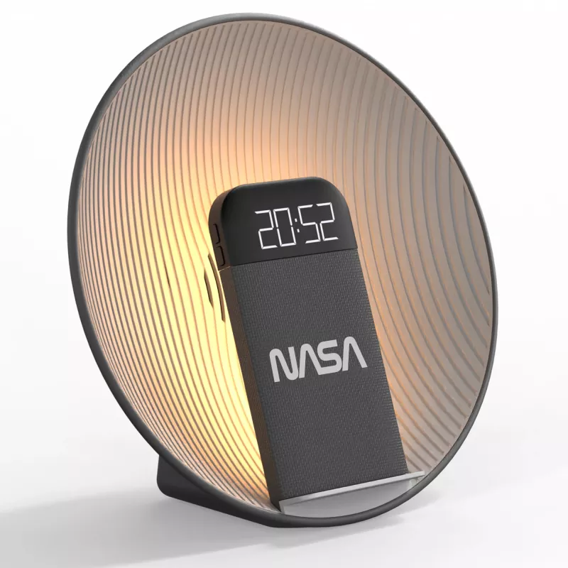 NASA SPC600 Bluetooth-kaiutin/herätyskello/langaton laturi