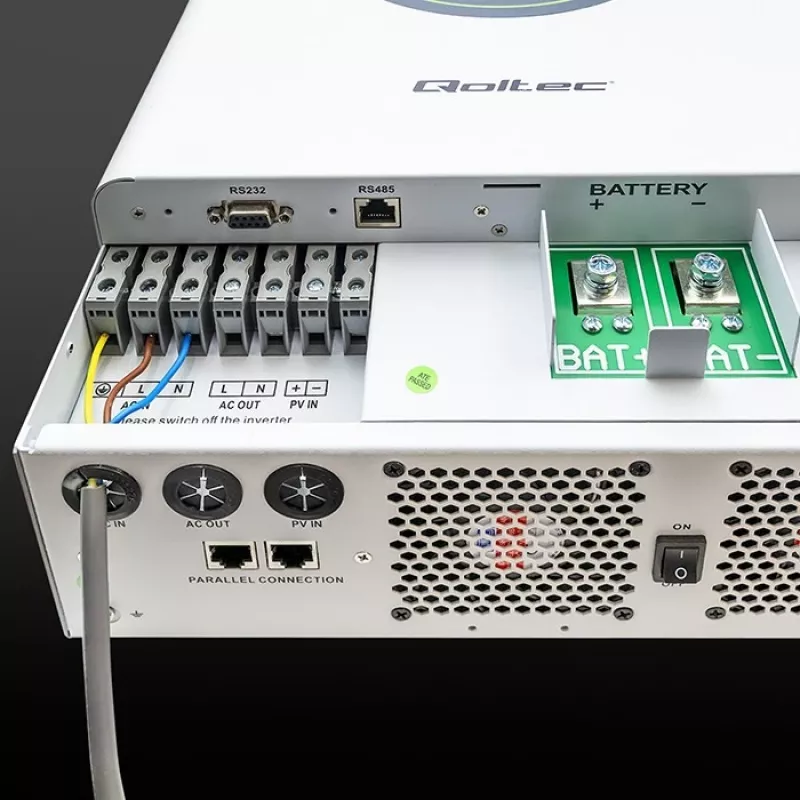 Hybridi-aurinkoinvertteri QOLTEC 53861 6,2 kVA 6,2 kW