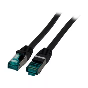 EFB-Elektronik RJ45-patchkaapeli Cat.6A S/FTP LSZH musta 7,5 m Valmistaja: EFB Elektronik (MK6001.7,5B)