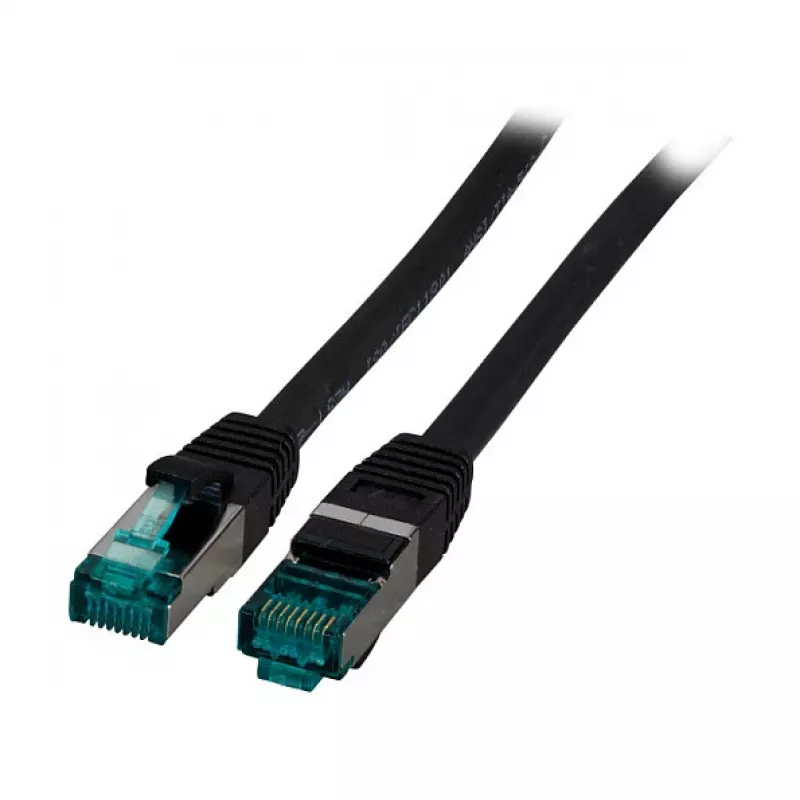 EFB-Elektronik RJ45-patchkaapeli Cat.6A S/FTP LSZH musta 7,5 m Valmistaja: EFB Elektronik (MK6001.7,5B)