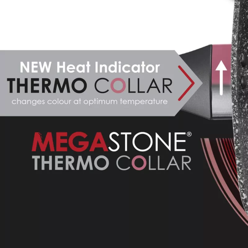 Grillipannu Salter BW10702BRMFOB 28 cm Megastone ja Thermo Collar