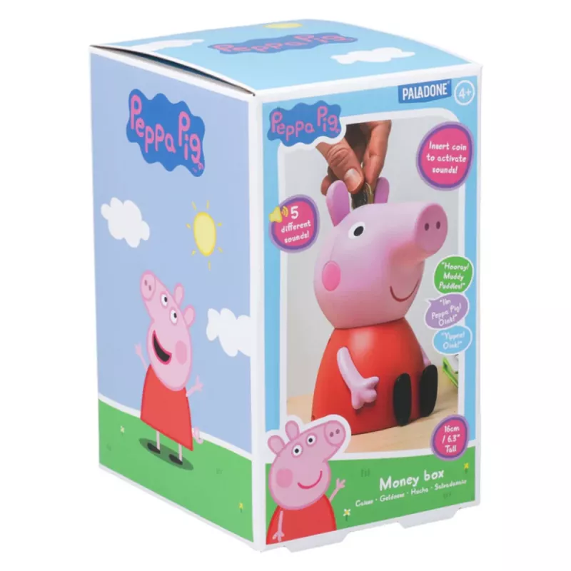 Paladone Peppa Pig -säästöpossu, PP12730PP