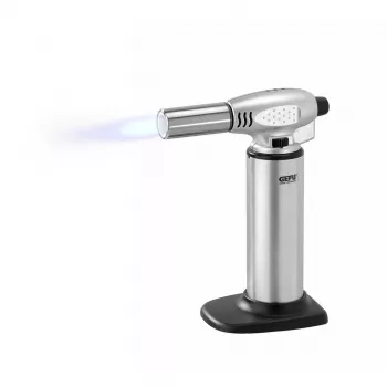 GEFU FUEGO Creme Brulee keittiöpoltin G-35400, musta/ruostumaton teräs