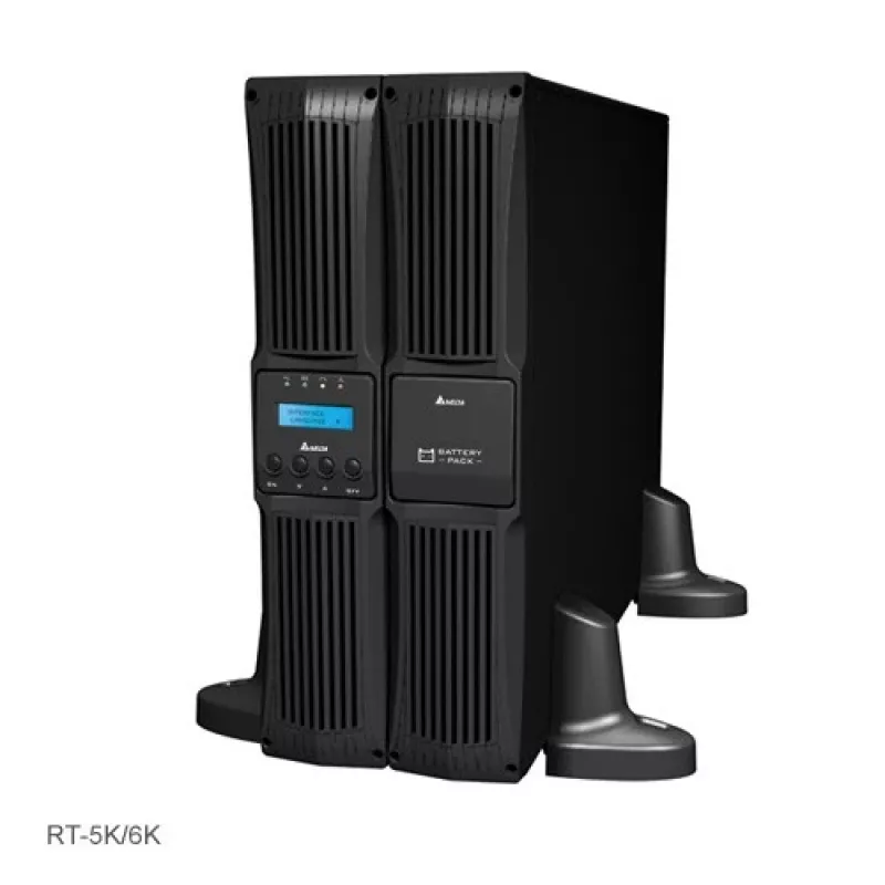 Keskeytymätön virransyöttö Delta UPS602R2RT0B035 6000VA 230V rack/torni