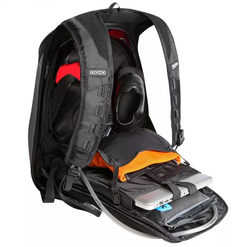 OGIO MOOTTORIPYÖRÄN REPPU NO DRAG MACH 5 MUSTA P/N: 123006_36