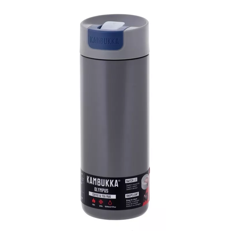 Kambukka Olympus Serious harmaa - termomuki, 500 ml