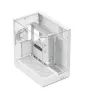 APNX Towergehäuse V2 — valkoinen, karkaistut lasipaneelit x3