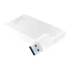 USB 3.0 4-porttinen keskitin, hopea