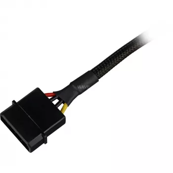 SATA-virtasovitinkaapeli Sharkoon 15 cm — sovitin SATA-virtaliittimille