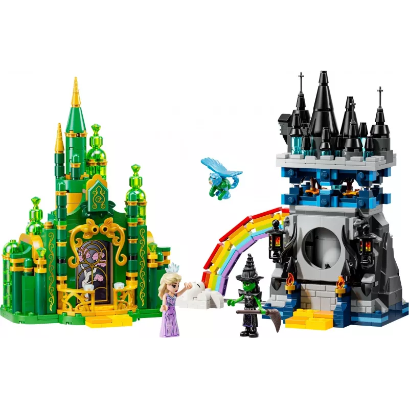 LEGO rakennussarja Wicked 75689 — Smaragdikaupunki ja Kiamo Ko linna leikkisetti