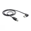 USB-kaapeli DeLOCK 3 m USB 2.0 A - B uros-uros musta