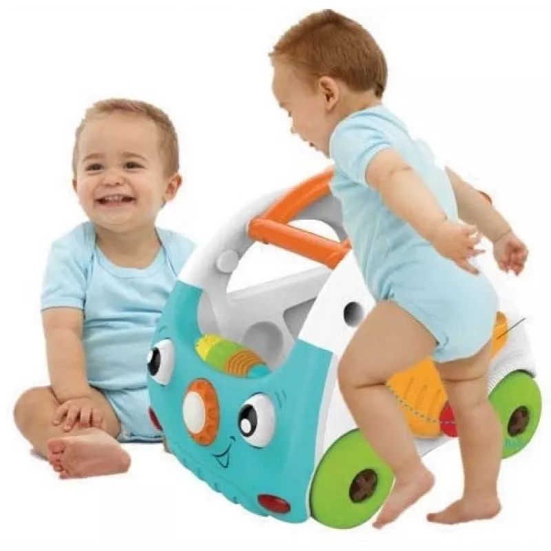 Sensorinen työntölelukka-auto 3in1
