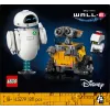 LEGO Disney Pixar 43279 WALL-E ja EVE rakennussarja, 811 osaa, 18+