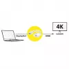 Videokaapeliadapteri ROLINE 12.03.3164 0,15 m DisplayPort - HDMI