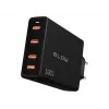 BLOW 4xUSB-C PD 100W GaN seinälaturi, musta