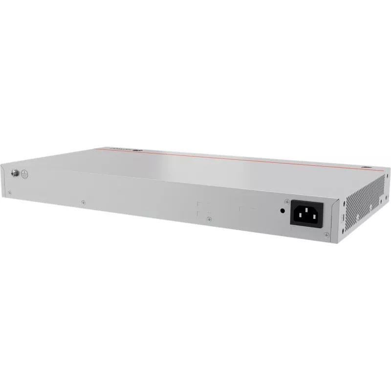 Kytkin HUAWEI S220-24P4X — 24 x Gigabit (10/100/1000) RJ-45, 4 x SFP+, PoE, 1U harmaa