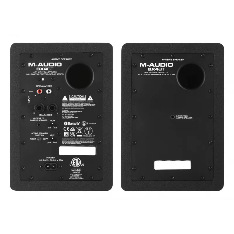 M-AUDIO BX4 BT 2x kaiutin musta langallinen + Bluetooth 50 W