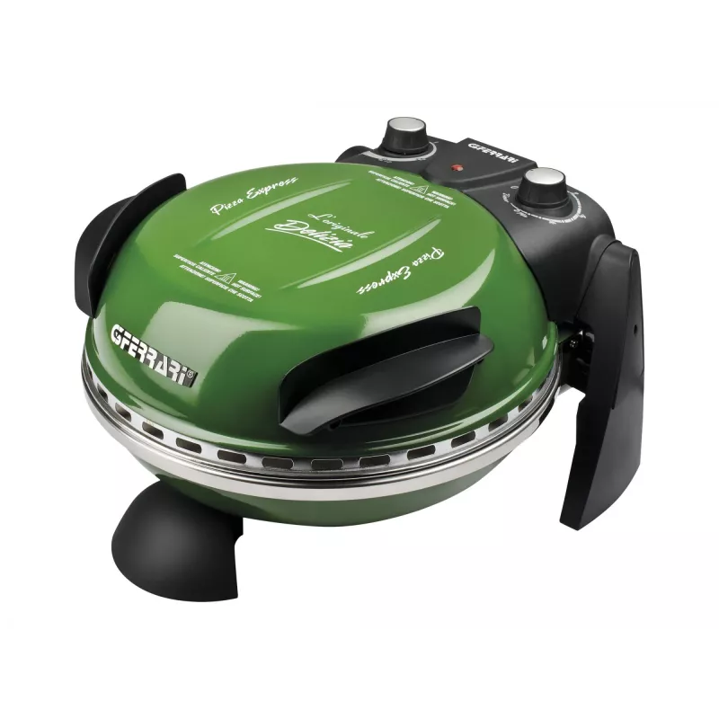Delizia pizzauuni G1000603 (vihreä, 1 200 W, pizzalle Ø 31 cm)