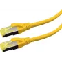 Verkkokaapeli LOGON APR6030Y Cat6 S/FTP (S-STP) keltainen 3 m RJ-45–RJ-45