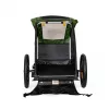BURLEY Tail Wagon BU-947108 -koirankuljetusboksi — pehmeä koirankuljetusboksi, musta/vihreä