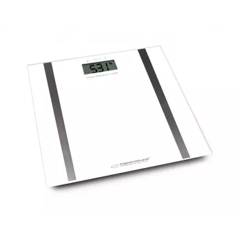 Henkilövaaka Esperanza Samba EBS018W – elektroninen, 180 kg, valkoinen