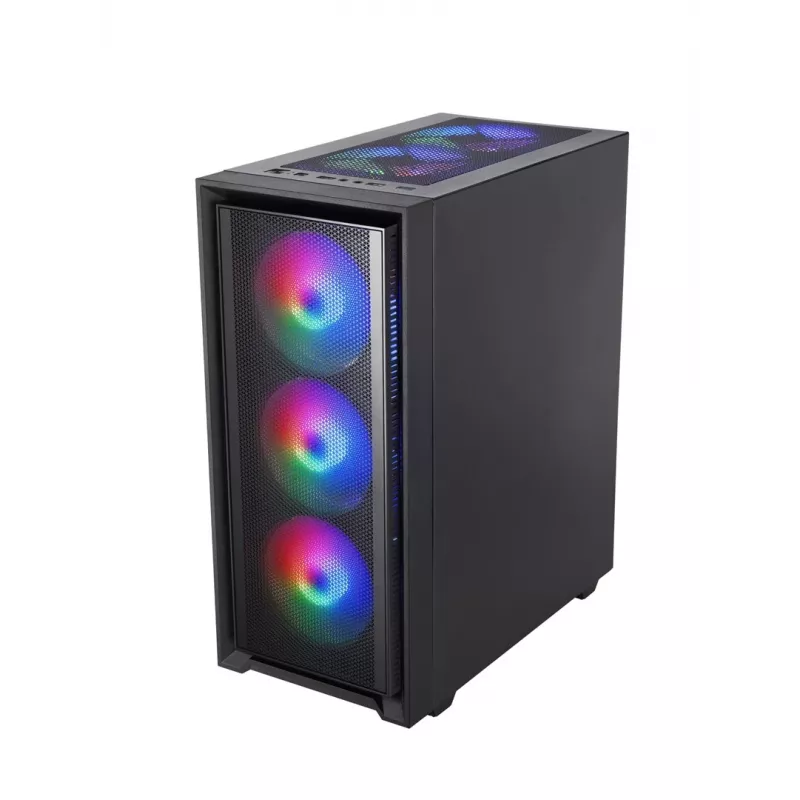 Mars Gaming MC-AIR tietokonekotelo Midi Tower musta