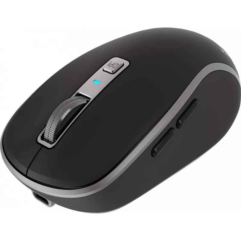 Dual WiFi+Bluetooth-radiihiiri, ladattava akku, 5 painiketta