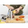 ZWILLING 36610-003-0 manuaalinen raastin/spiraliseraaja laatikko raastin harmaa
