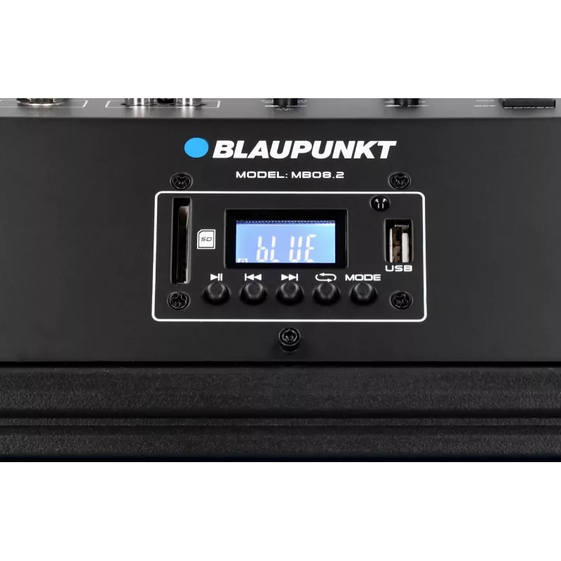 Äänijärjestelmä MB08.2 PLL FM USB/SD/BT Karaoke LED