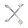 Kaapelipidike Extralink Four arms aluminium frame S500 — 500 x 500 x 70 mm, pöytä-/seinäasennus, alumiini