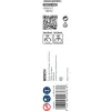 Bosch 2608597628 PRO Wood käärmeporanterä puulle, 14 mm, kokonaispituus 235 mm, työpituus 170 mm, kuusiovarsi