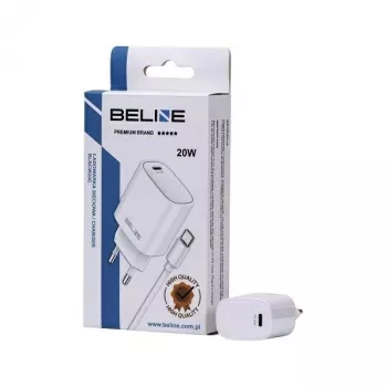 Laturi 20W USB-C + USB-C-kaapeli valkoinen